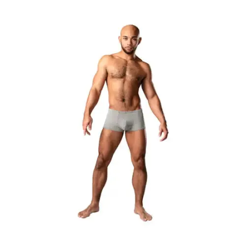 Male Power Labyrinth Mini Short Grey Weave XL Male Power Male Sex Toys Male Power Labyrinth Mini Short Grey Weave XL Male Power Male Sex Toys