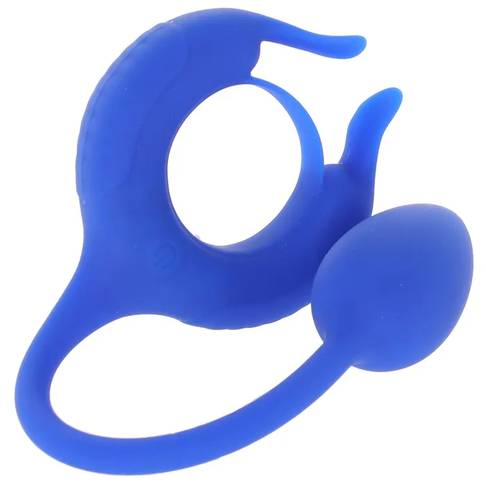 Male Sex Toys Admiral Plug and Play Weighted Cock Ring CalExotics