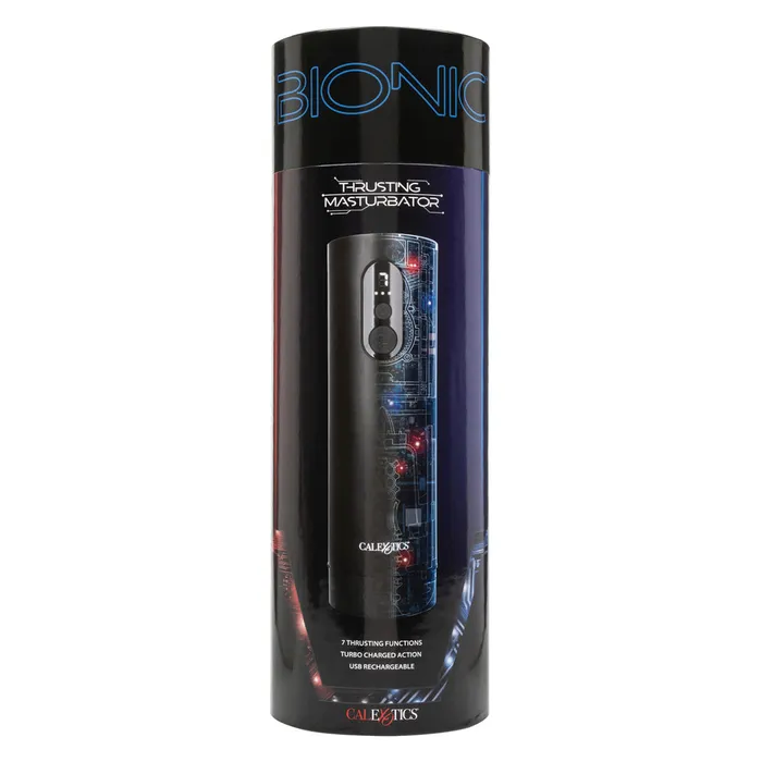 Male Sex Toys CalExotics CaleXOtics Bionic VibroStroker with Oscillation Suction