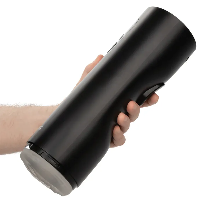 Male Sex Toys CalExotics CaleXOtics Bionic VibroStroker with Oscillation Suction