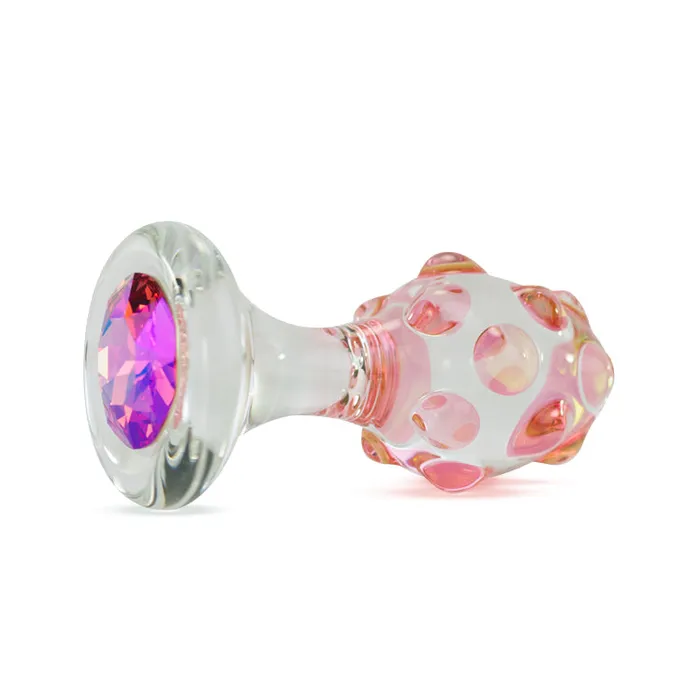Male Sex Toys Crystal Delights Crystal Delights Pineapple Delight Plug with Swarovski Crystal