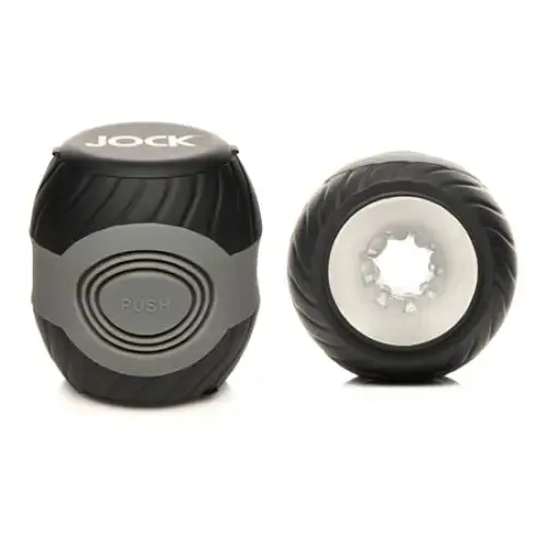 Male Sex Toys Curve Toys Jock 10X Vibrating Double Masturbator
