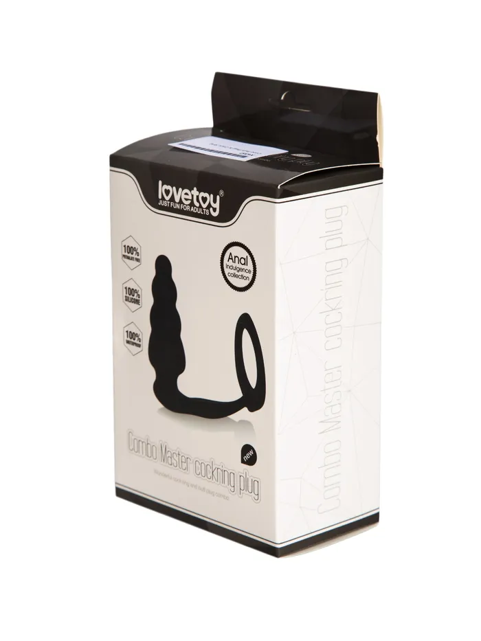 Male Sex Toys HonourSkintwocom Cone Butt Plug Cock Ring