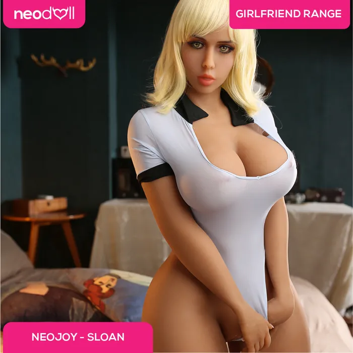 Male Sex Toys Neodoll Neodoll Girlfriend Sloan Realistic Sex Doll Fat Body 163cm Tan