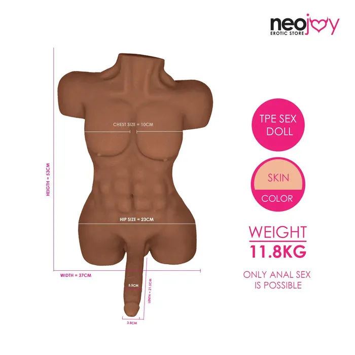 Male Sex Toys Neojoy RF686 Clearance item Neojoy King Fighter Male Sex Doll Brown 118KG Male Sex Toys Neojoy RF686 Clearance item Neojoy King Fighter Male Sex Doll Brown 118KG