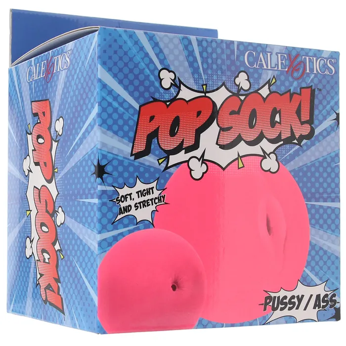 Male Sex Toys Pop Sock Pussy and Ass Stroker CalExotics