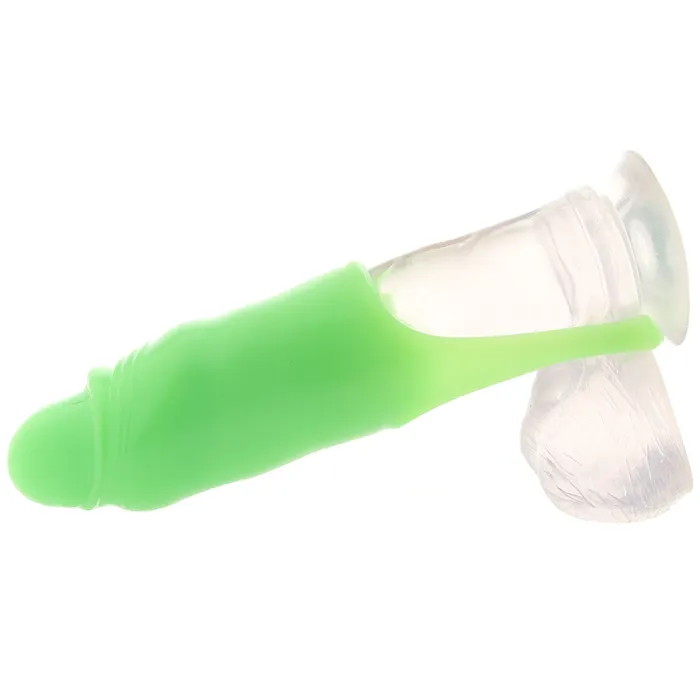 Male Sex Toys Shots Toys Ouch Glow In The Dark Thick Smooth Penis Sleeve Male Sex Toys Shots Toys Ouch Glow In The Dark Thick Smooth Penis Sleeve