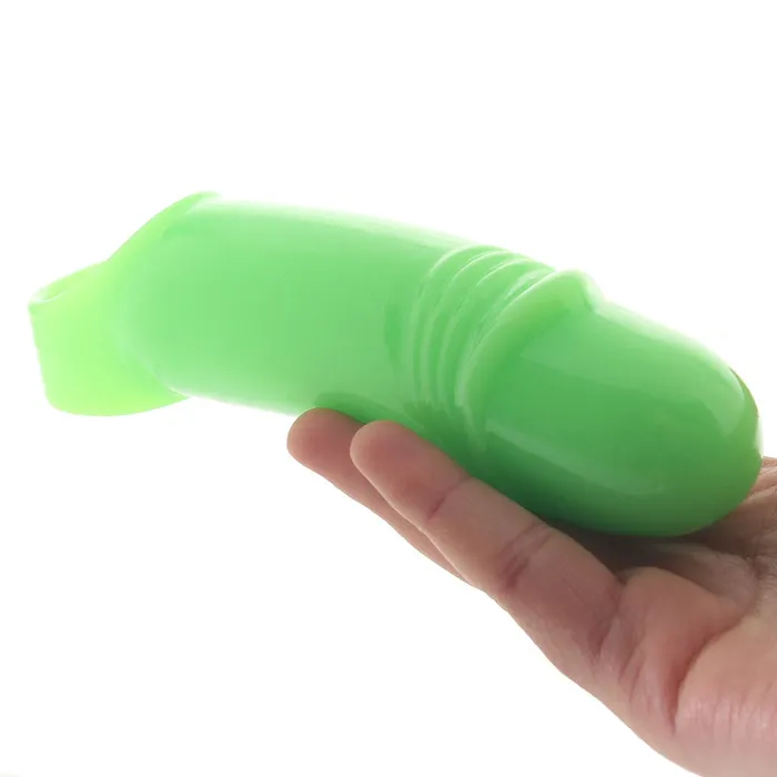 Male Sex Toys Shots Toys Ouch Glow In The Dark Thick Smooth Penis Sleeve Male Sex Toys Shots Toys Ouch Glow In The Dark Thick Smooth Penis Sleeve
