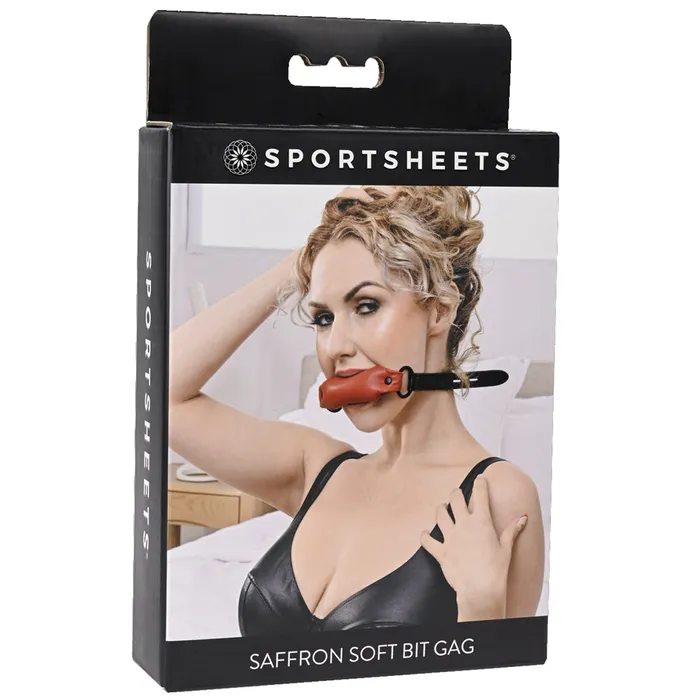 Male Sex Toys Sportsheets Saffron Soft Bit Gag Male Sex Toys Sportsheets Saffron Soft Bit Gag