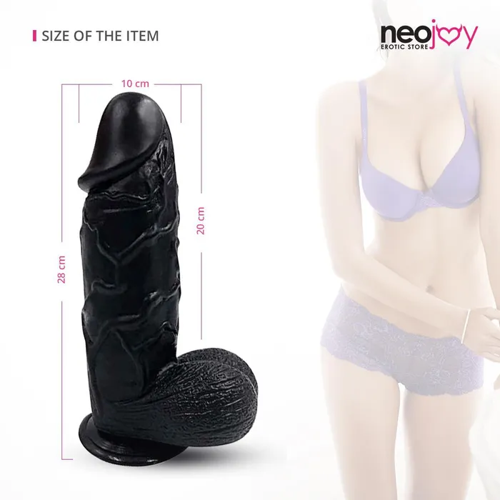 Neojoy Anal Neojoy Biggest Bad Boy Black 28cm 11 inch Neojoy Anal Neojoy Biggest Bad Boy Black 28cm 11 inch