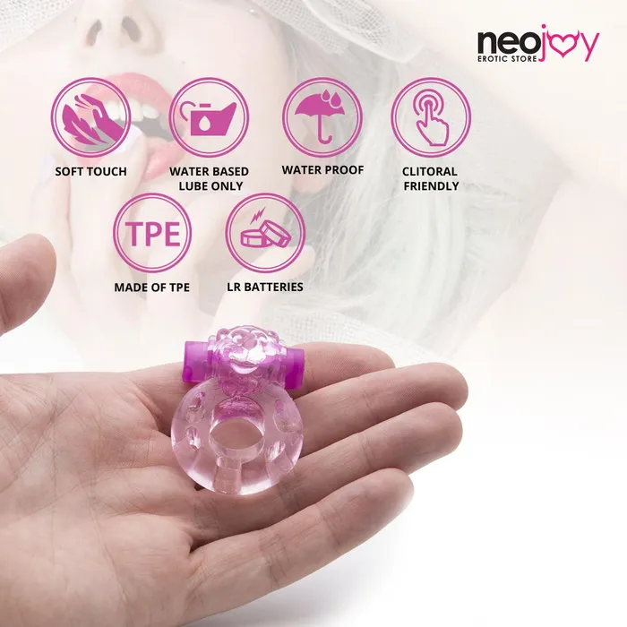 Neojoy Female Sex Toys Neojoy Jelly Cock Ring for Enhanced Erection Clitoral Bullet Vibrator 35cm