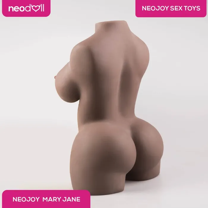 Neojoy Mary Jane Love Doll Brown Lifelike Sex Doll Realistic Vagina Ass and Breasts Skinlike Love Doll Masturbator Neojoy Male Sex Toys
