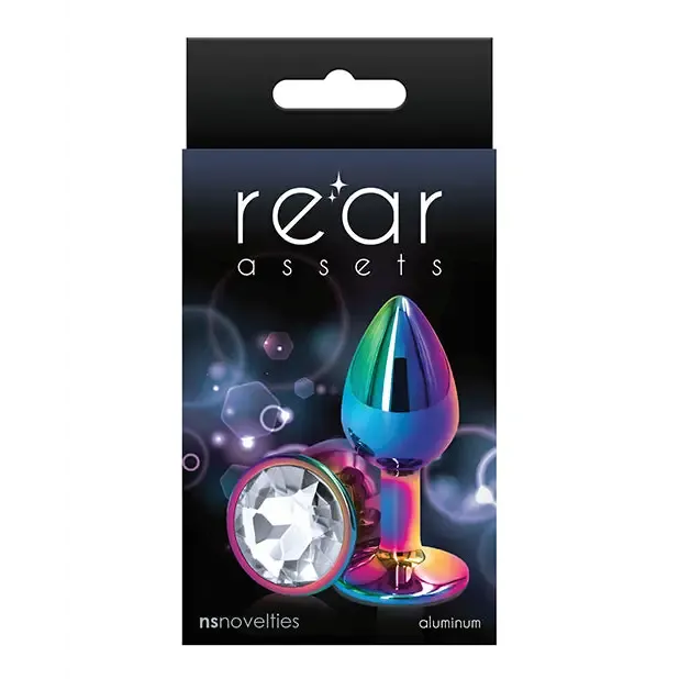 NS Novelties Male Sex Toys Rear Assets Metal Anal Plug with Jewel NS Novelties Male Sex Toys Rear Assets Metal Anal Plug with Jewel