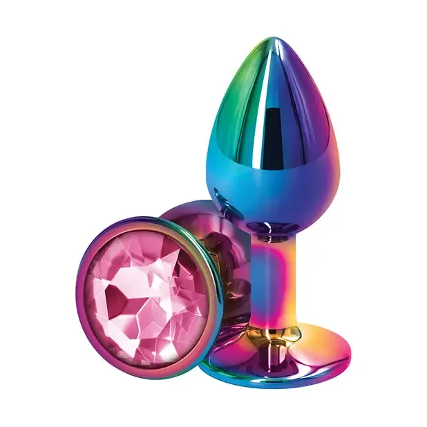 NS Novelties Male Sex Toys Rear Assets Metal Anal Plug with Jewel NS Novelties Male Sex Toys Rear Assets Metal Anal Plug with Jewel