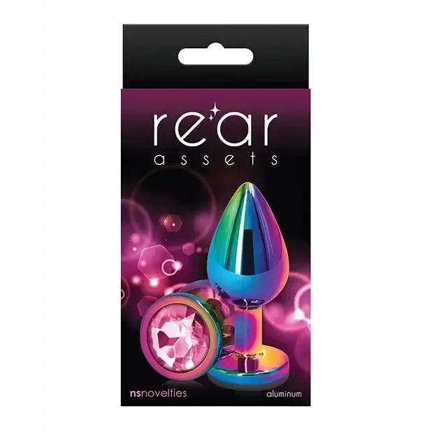 NS Novelties Male Sex Toys Rear Assets Metal Anal Plug with Jewel NS Novelties Male Sex Toys Rear Assets Metal Anal Plug with Jewel