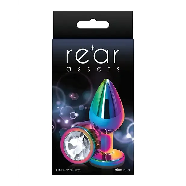 NS Novelties Male Sex Toys Rear Assets Metal Anal Plug with Jewel NS Novelties Male Sex Toys Rear Assets Metal Anal Plug with Jewel