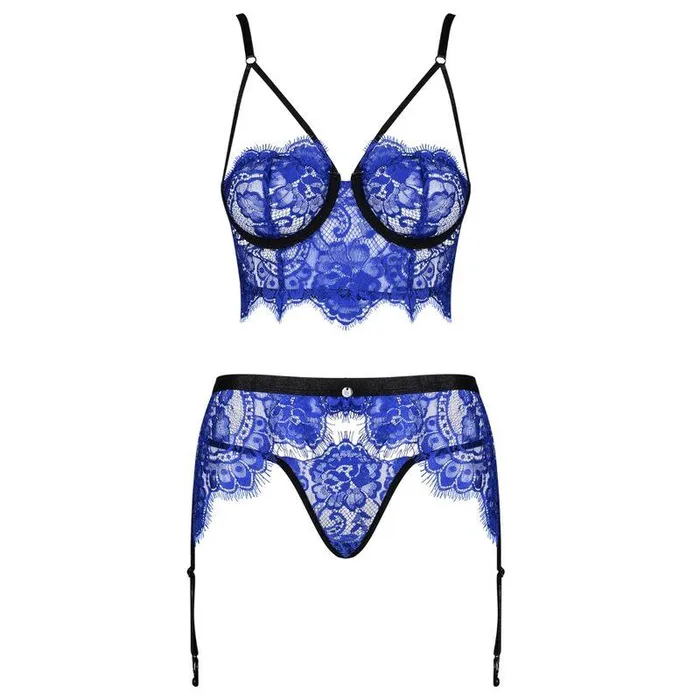 OBSESSIVE COBALTESS THREE PIECES SET LXL Obsessive Male Sex Toys OBSESSIVE COBALTESS THREE PIECES SET LXL Obsessive Male Sex Toys