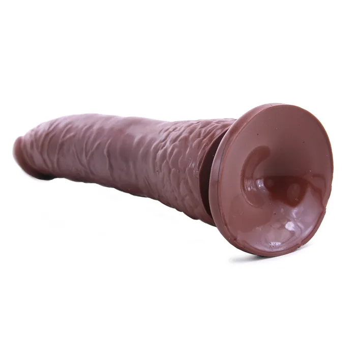 Pipedream Basix Slim 7 Inch Dildo in Brown Dildos Pipedream Basix Slim 7 Inch Dildo in Brown Dildos