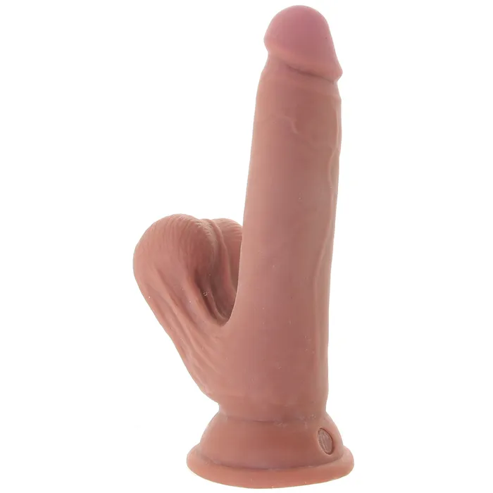 Pipedream Dildos King Cock Plus 7 Inch 3D Cock with Swinging Balls in Tan