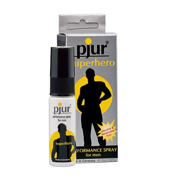 Pjur PJUR Superhero Delay Spray Delay Spray Cream 20 ml Vibrators