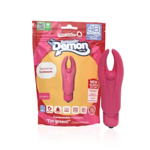 Screaming O 4B Demon Strawberry Bushman Products Vibrators