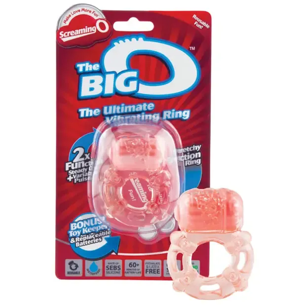 Screaming O Male Sex Toys Screaming O The Big O Vibrating Ring