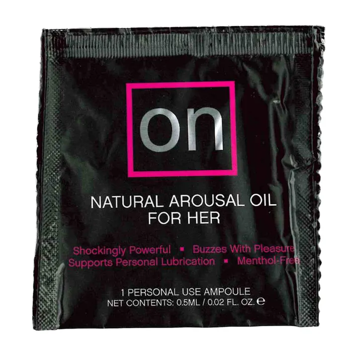 Sensuva Sensuva ON Natural Arousal Oil For Her Foil 05ml0002 fl oz Female Sex Toys Sensuva Sensuva ON Natural Arousal Oil For Her Foil 05ml0002 fl oz Female Sex Toys