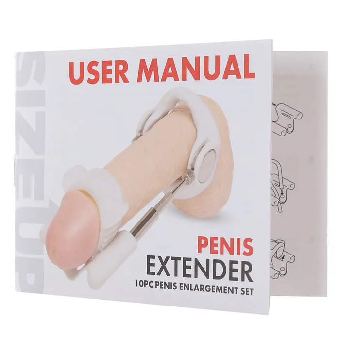 Size Up Penis Enlargement Set in White XGen Male Sex Toys