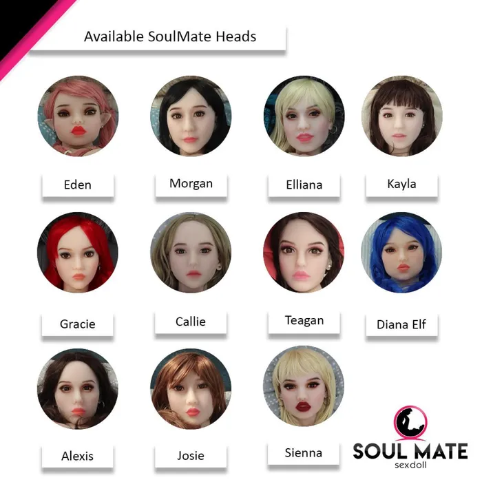 SoulMate Dolls Male Sex Toys Soulmate Dolls Kimberly Head With Sex Doll Torso White SoulMate Dolls Male Sex Toys Soulmate Dolls Kimberly Head With Sex Doll Torso White