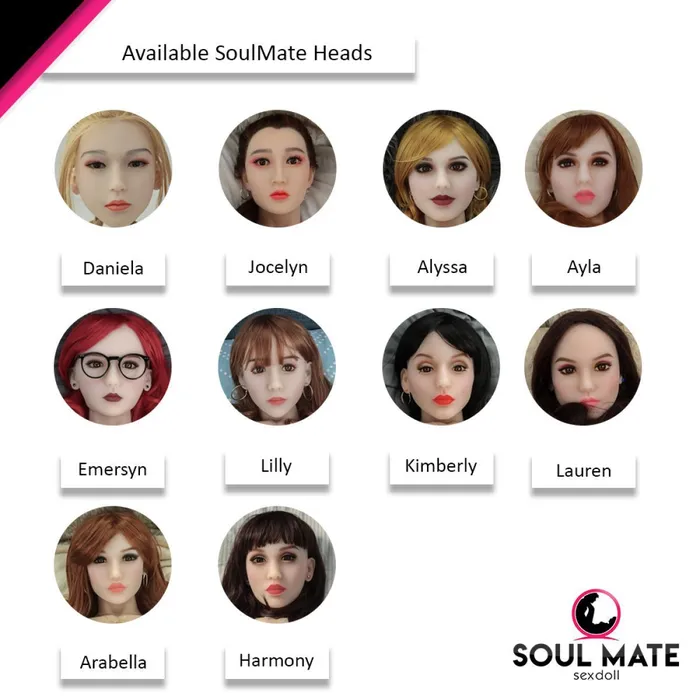 SoulMate Dolls Male Sex Toys Soulmate Dolls Kimberly Head With Sex Doll Torso White SoulMate Dolls Male Sex Toys Soulmate Dolls Kimberly Head With Sex Doll Torso White