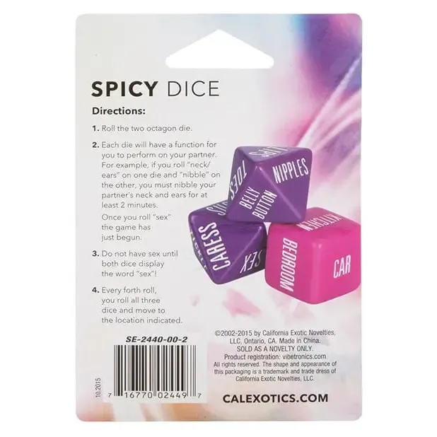 Spicy Dice CalExotics Vibrators