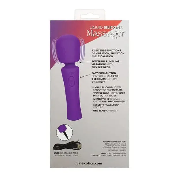 Stella Liquid Silicone Massager Purple CalExotics Female Sex Toys Stella Liquid Silicone Massager Purple CalExotics Female Sex Toys