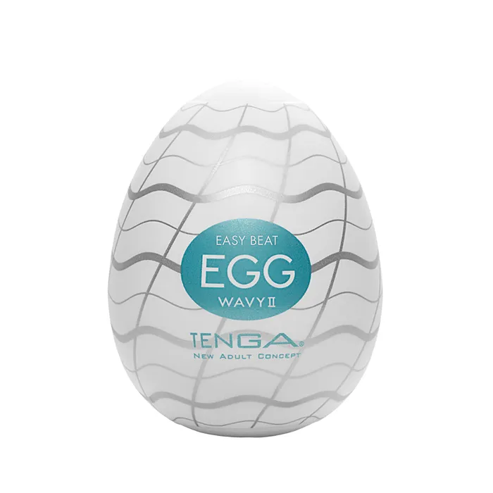 Tenga Egg Masturbator Wavy II Tenga Male Sex Toys
