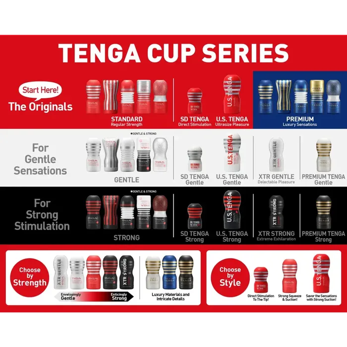 US TENGA Original Vacuum Cup TENGA Male Sex Toys