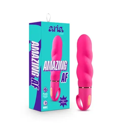 Vibrators Blush Blush Aria Amazing AF Silicone Vibrator