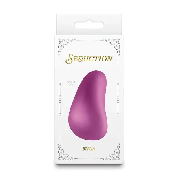 Vibrators Seduction Mila Metallic Dusty Rose New Sensations Novelties Inc