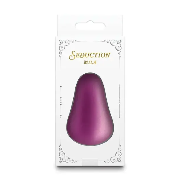 Vibrators Seduction Mila Metallic Dusty Rose New Sensations Novelties Inc