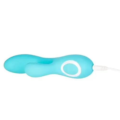 Vibrators Wonderlust St Tropez Silicone Dual Explorer Teal BMS Enterprises Vibrators Wonderlust St Tropez Silicone Dual Explorer Teal BMS Enterprises
