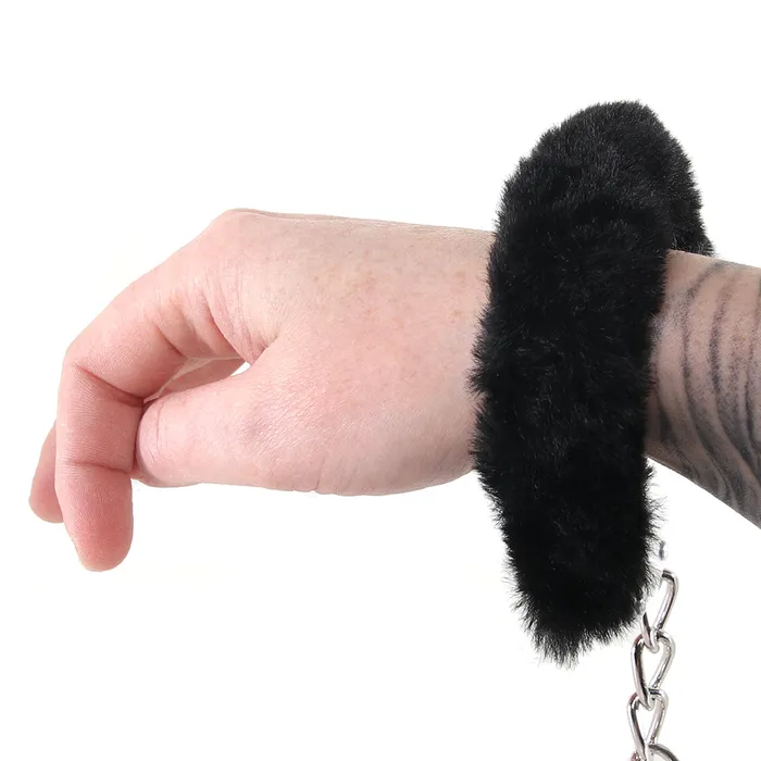 Vibrators XGen WhipSmart Classic Furry Cuffs in Black