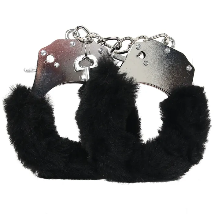 Vibrators XGen WhipSmart Classic Furry Cuffs in Black