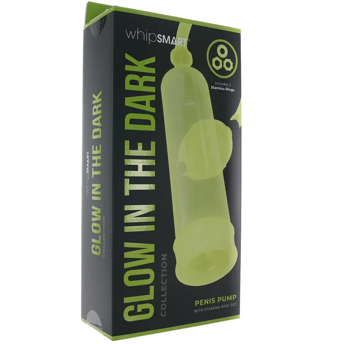 WhipSmart Glow In The Dark Penis Pump XGen Male Sex Toys