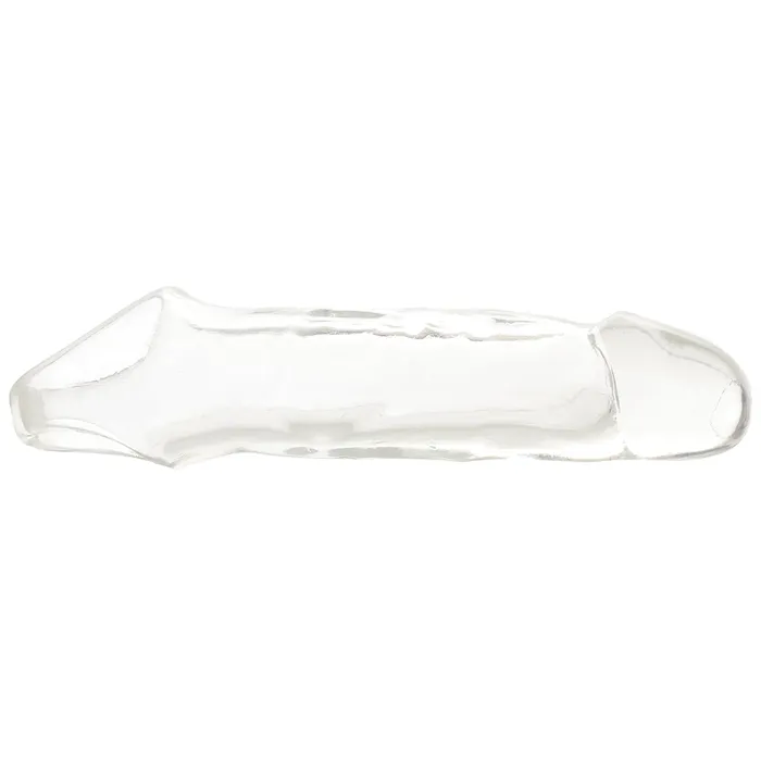 XGen Size Up 1 Inch Extender with Ball Loop in Clear Male Sex Toys