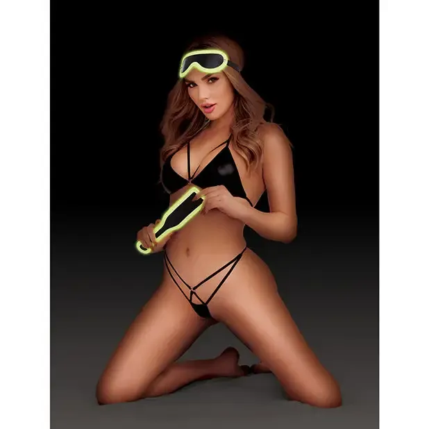 XGEN Products Anal Whipsmart Glow In The Dark Deluxe 3 Pc Impact Play Set Green XGEN Products Anal Whipsmart Glow In The Dark Deluxe 3 Pc Impact Play Set Green