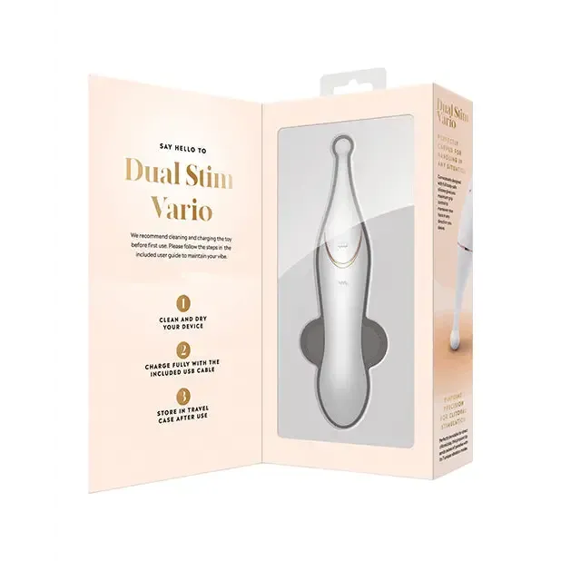 XGEN Products Vibrators Bodywand Dual Stim Vario XGEN Products Vibrators Bodywand Dual Stim Vario