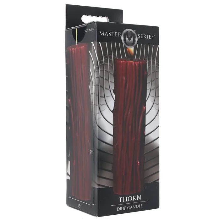 XR Brands Male Sex Toys Master Series Thorn Drip Candle